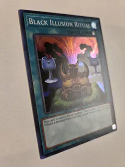 Black Illusion Ritual SRL-EN051 Super Rare Yugioh Spell Ruler 25th Anniversary - Image 2
