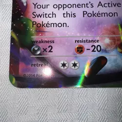 Pokémon XY Phantom Forces Gengar EX Oversized Jumbo Card 34/119 LP Condition - Image 2