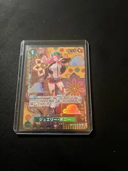 Jewelry Bonney SP  ST02-007 OP08 Alternate Art One Piece Card English plus Alt - Image 1