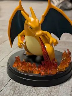 Pokemon TCG Charizard ex Super Premium Collection Figure, One Promo Card - Image 1