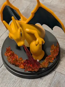 Pokemon TCG Charizard ex Super Premium Collection Figure, One Promo Card - Image 2