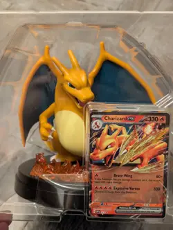 Pokemon TCG Charizard ex Super Premium Collection Figure, One Promo Card - Image 4