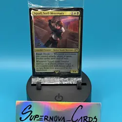 MTG Final Fantasy Squall SeeD Mercenary PRESALE FOIL SEALED - Image 1