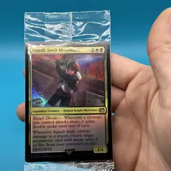 MTG Final Fantasy Squall SeeD Mercenary PRESALE FOIL SEALED - Image 3