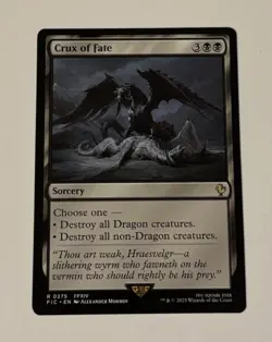 MTG Crux of Fate - Commander: Final Fantasy NM - Image 1