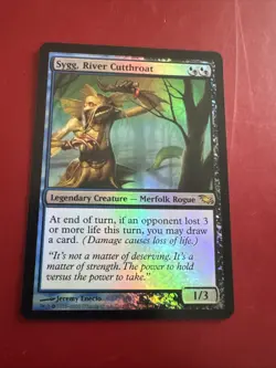 MTG - Sygg, River Cutthroat - FOIL - Shadowmoor - NM/MT - Brandy New! - Image 1