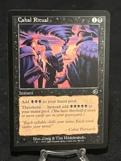 Magic the Gathering Cabal Ritual Torment Regular ~LP~ MTG - Image 1