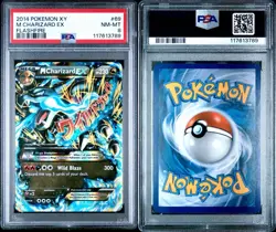 2014 Pokemon XY M Charizard EX Flashfire #69 NM-MT 8 - Image 3