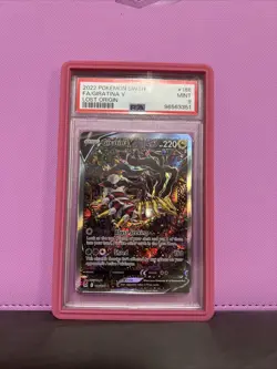 Pokemon 2022 Giratina V 186/196 Alt Art Lost Origin PSA 9 - Image 1