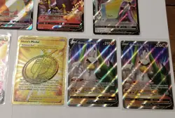 Pokemon  21 Card Lot Vivid Voltage Charizard Vmax Pikachu Full Art Secret Rare - Image 6