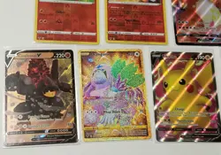 Pokemon  21 Card Lot Vivid Voltage Charizard Vmax Pikachu Full Art Secret Rare - Image 7