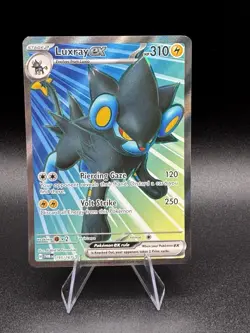 Pokemon Luxray EX 195/167 Twilight Masquerade Ultra Rare Full Art NM - Image 1