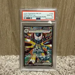 2025 Pokemon Pre Dragapult EX #165/131 Special Illustration Rare PSA 10 - Image 1