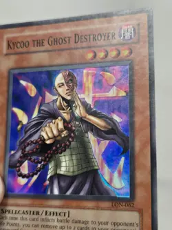Yugioh Kycoo the Ghost Destroyer LON-062 Super Rare Unlimited NM/LP - Image 7