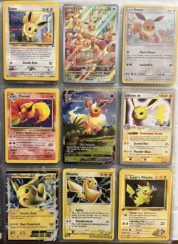 Pokémon Card Binder Collection Of 54 Mixed Cards Including Holos, Promos&Reverse - Image 10