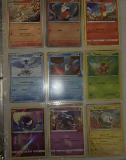 Pokémon Card Binder Collection Of 54 Mixed Cards Including Holos, Promos&Reverse - Image 14