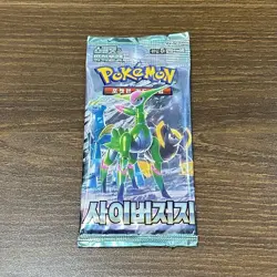 Pokemon Card Wild Force & Cyber Judge 1+1 SEALED Korean Booster Packs Temporal - Image 13