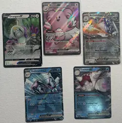 5x Pokémon Card Lot – All EX / V Cards – Modern Era – Mint – See Photos - Image 3