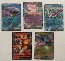 5x Pokémon Card Lot – All EX / V Cards – Modern Era – Mint – See Photos - Image 3