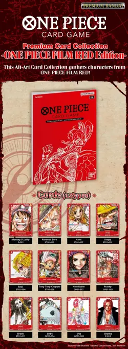 One Piece Premium Card Collection Film Red Edition English Factory Sealed - Image 6