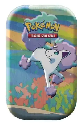 Pokemon Trading Card Game TCG Galar Pals Ponyta Mini Tin New - Image 1