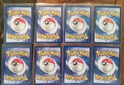 Pokemon 8 Card Lot Vintage 1st Ed Dark Charmeleon Blastoise Base Exeggutor - Image 2