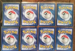 Pokemon 8 Card Lot Vintage 1st Ed Dark Charmeleon Blastoise Base Exeggutor - Image 2