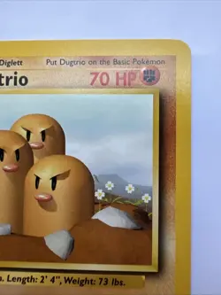 Pokémon TCG Dugtrio Card Unlimited Base Set 19/102 Rare LP Vintage WotC 1999 NM - Image 4