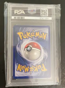 1999 Pokémon TCG Clefable Jungle Holo Card PSA 7 NM 1/64 Unlimited Rare - Image 2