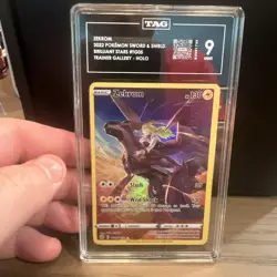 Pokémon TCG Zekrom Trainer Gallery Full Art Holo Rare Card TG05/TG30 TAG 9 - Image 6