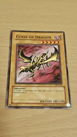 Curse Of Dragon SDY-008 Starter Deck Yugi Common Yugioh Card - Image 3