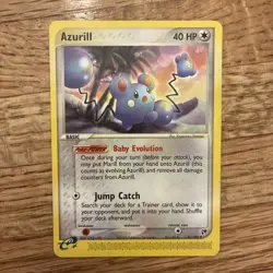 Azurill 31/100 (LP) Uncommon E-Card Series: Ex Sandstorm 2003 Pokémon Card - Image 7