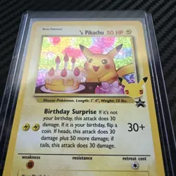 Birthday Pikachu 24 Celebrations 25th Anniversary Collection Pokemon TCG Card NM - Image 6