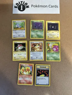 Team Rocket 1st Edition Pokémon Card Lot Vintage WOTC Nm-Lp - Image 3