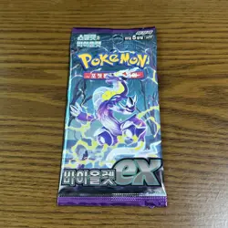 Pokemon Card 151 & Violet ex 1+1 Factory SEALED Korean Booster Packs - Image 18