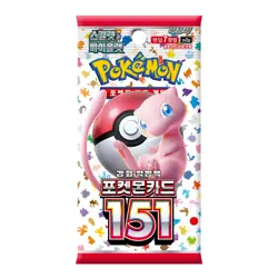 Pokemon Card 151 & Ruler of the Black Flame 1+1 New SEALED Korean Booster Packs - Image 4