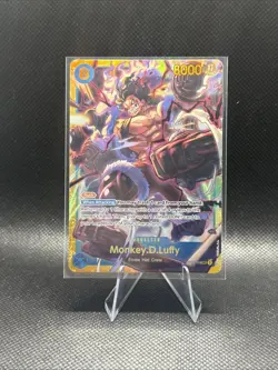 Monkey.D.Luffy (118) OP11-118 A Fist of Divine Speed Foil - Image 2