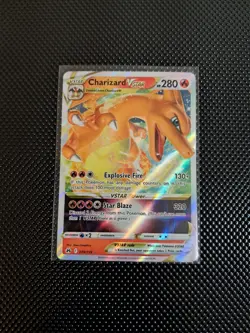 Pokemon TCG Crown Zenith Charizard VSTAR Ultra Rare Holo Card #19/159 - Image 3