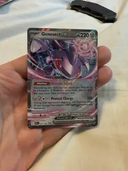 Genesect Ex 067/086 Black Bolt Holo Rare Scarlet Violet Pokemon Card NM - Image 1