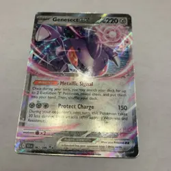 Genesect Ex 067/086 Black Bolt Holo Rare Scarlet Violet Pokemon Card NM - Image 1