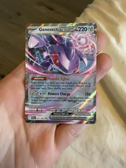 Genesect Ex 067/086 Black Bolt Holo Rare Scarlet Violet Pokemon Card NM - Image 1