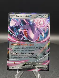 Genesect Ex 067/086 Black Bolt Holo Rare Scarlet Violet Pokemon Card NM - Image 3