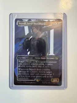Magic Final Fantasy - Squall, SeeD Mercenary (Borderless Surge Foil) R 0547 - Image 3