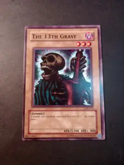 Yu-Gi-Oh! TCG The 13th Grave Common Card LOB-014 LP-MP - Image 1