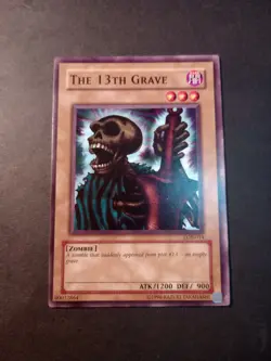 Yu-Gi-Oh! TCG The 13th Grave Common Card LOB-014 LP-MP - Image 2