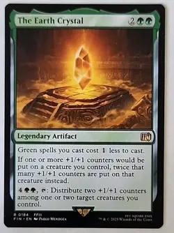 The Earth Crystal Final Fantasy MTG Card NM Regular Rare 0184 - Image 3