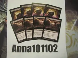 M14 Shrivel and Quag Sickness x4 MTG 4x LP Black common - Image 4