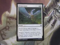 Divine Arrow x4 and Enforcer Griffin 4x, War of the Spark White MTG - Image 2