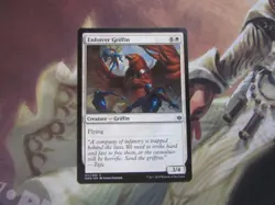 Divine Arrow x4 and Enforcer Griffin 4x, War of the Spark White MTG - Image 3