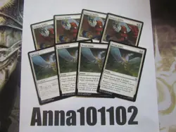 Divine Arrow x4 and Enforcer Griffin 4x, War of the Spark White MTG - Image 4